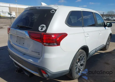 2017 Mitsubishi Outlander Se from USA, damaged, VIN JA4AD3A37HZ066050